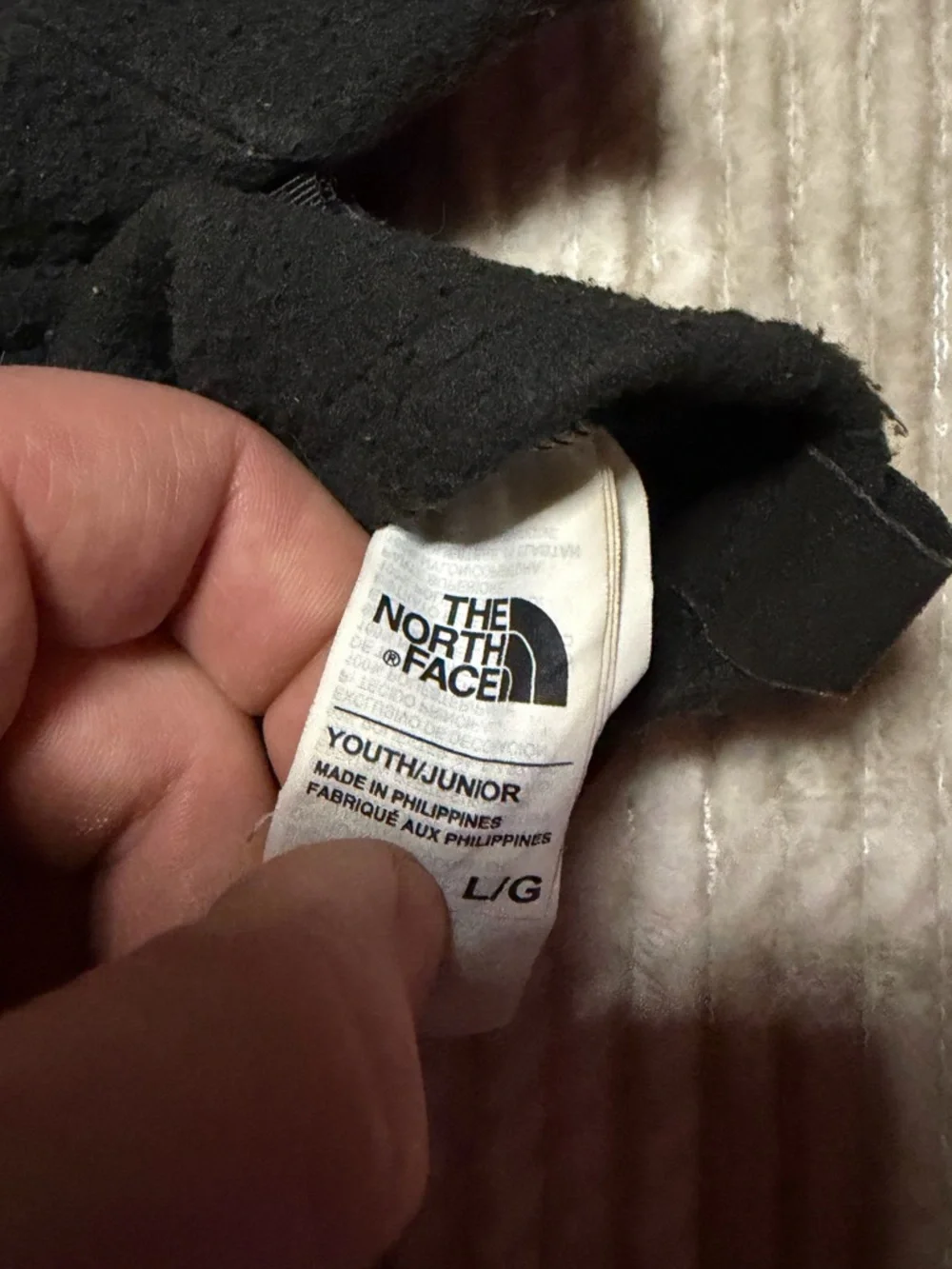 The North Face Black Fleece-Lined Gloves